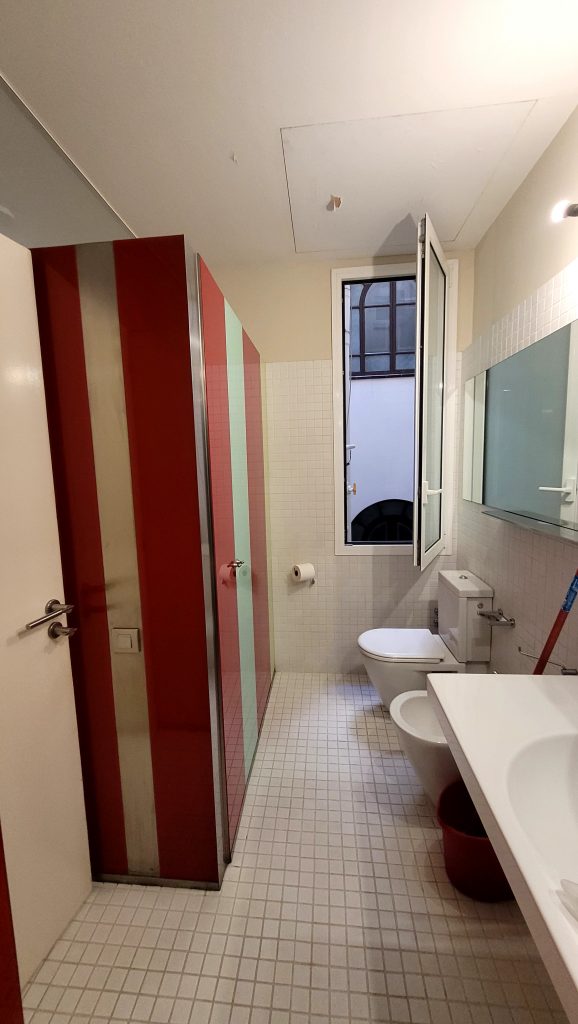 Baño antes